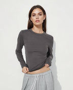 Shoulder Modal Stretch Tight Sports Long Sleeve