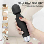 Magic Massage Wand Muscle Relaxation Massager 20 Speed Vibrating Full Body Therapy Motor Vibration