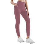 Womens Yoga Leggings Soft Tummy-control  High-stretch  And Opaque