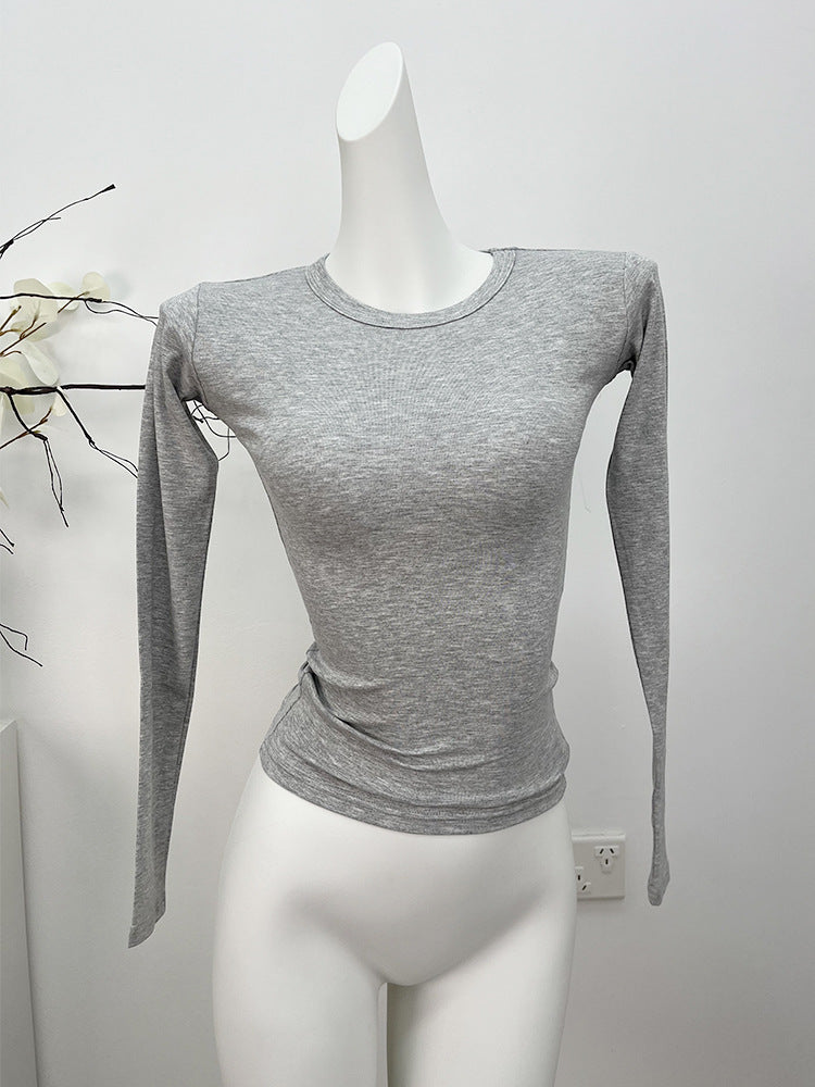 Shoulder Modal Stretch Tight Sports Long Sleeve