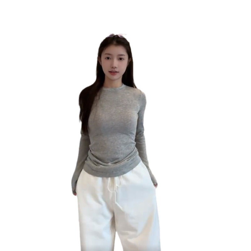 Shoulder Modal Stretch Tight Sports Long Sleeve