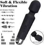 Magic Massage Wand Muscle Relaxation Massager 20 Speed Vibrating Full Body Therapy Motor Vibration