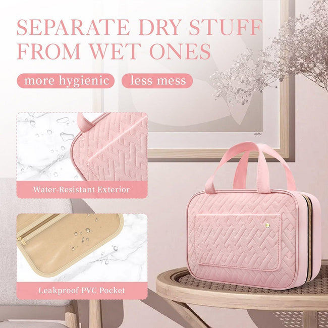 Travel Toiletry Bag Portable Cosmetic Bag With Hook Hover Image