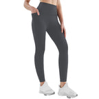 Womens Yoga Leggings Soft Tummy-control  High-stretch  And Opaque